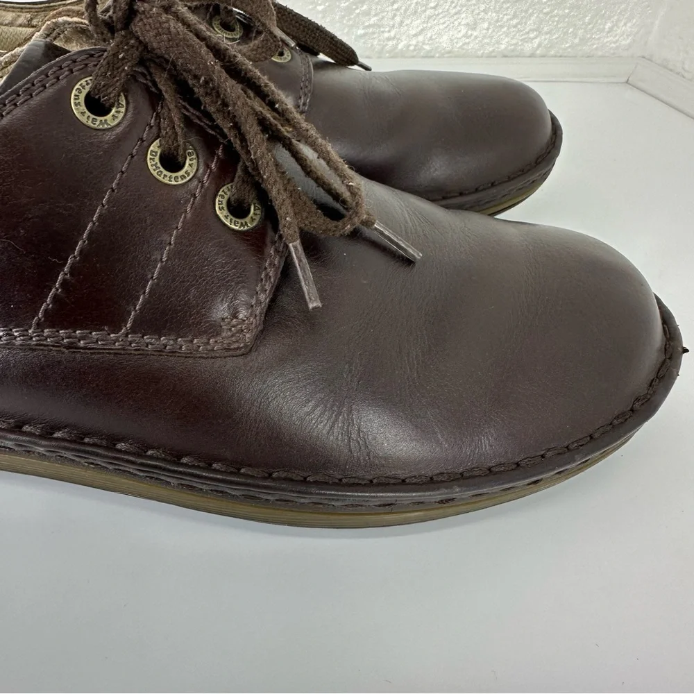 Dr Martens Felix Casual Lace Up Shoe Mens 10 Brown Leather Oxford AW004 academia